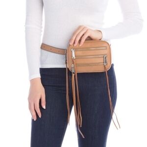 Rebecca Minkoff Brown Leather Belt Bag